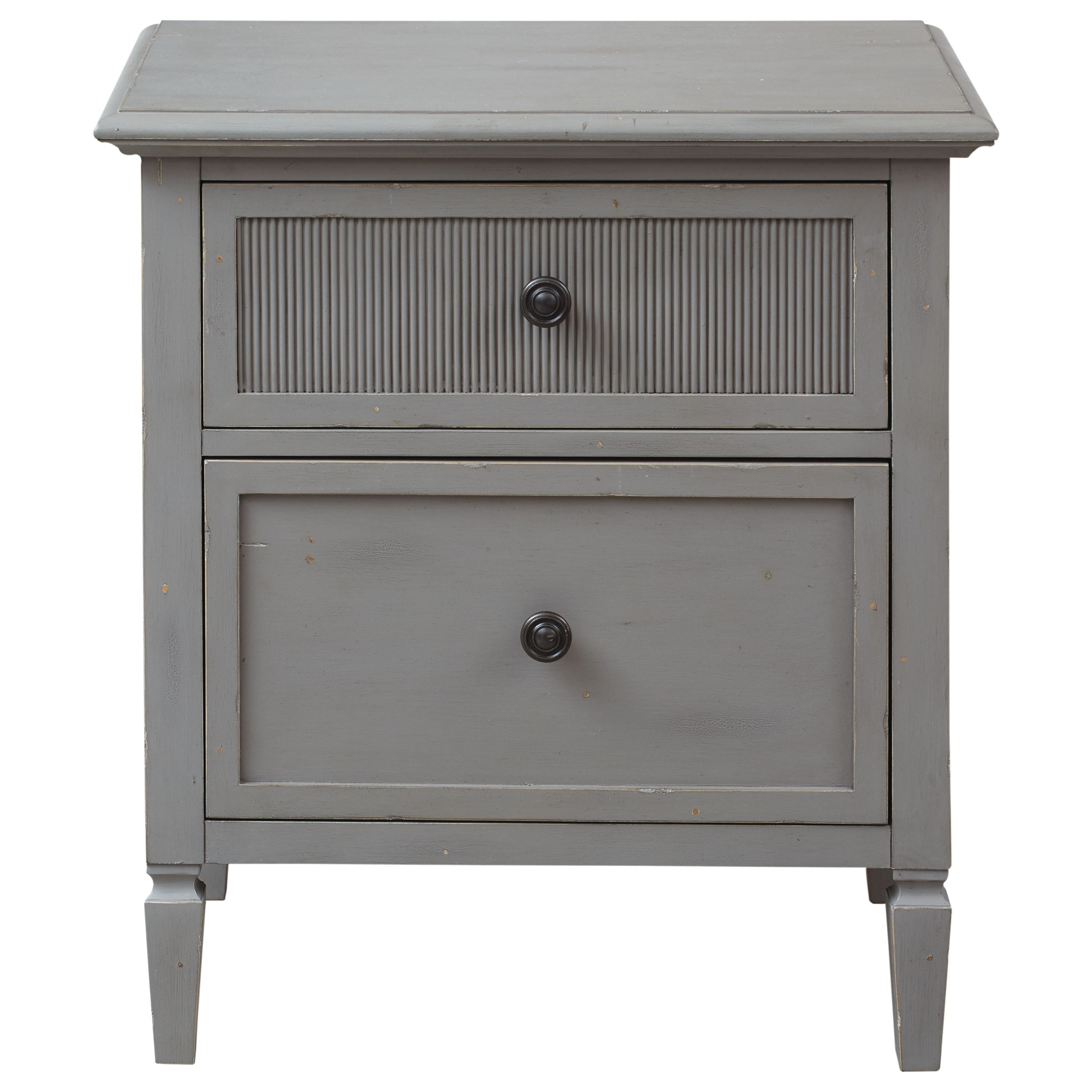 Bassett Shoreline 2751 0270 Coastal Nightstand with Outlet and USB